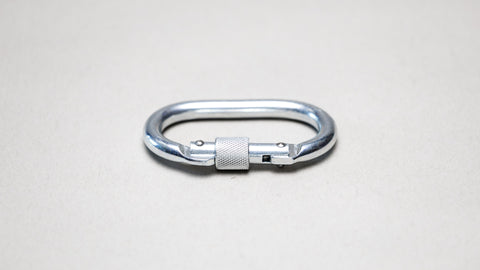 Carabiner, w/ screw lock