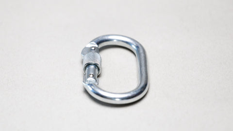 Carabiner, w/ screw lock