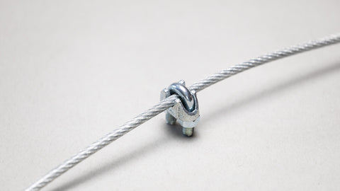 Cable Clamps, Saddle - 1 Pair