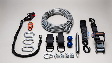 SkyTrack Permanent Cable Dog Run