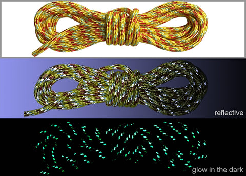 Nightline, 8.5mm Glow-in-the-Dark/Reflective Non-Static Rope