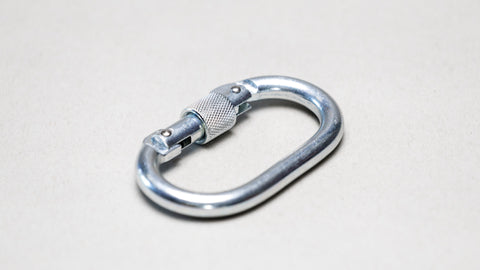 Carabiner, w/ screw lock